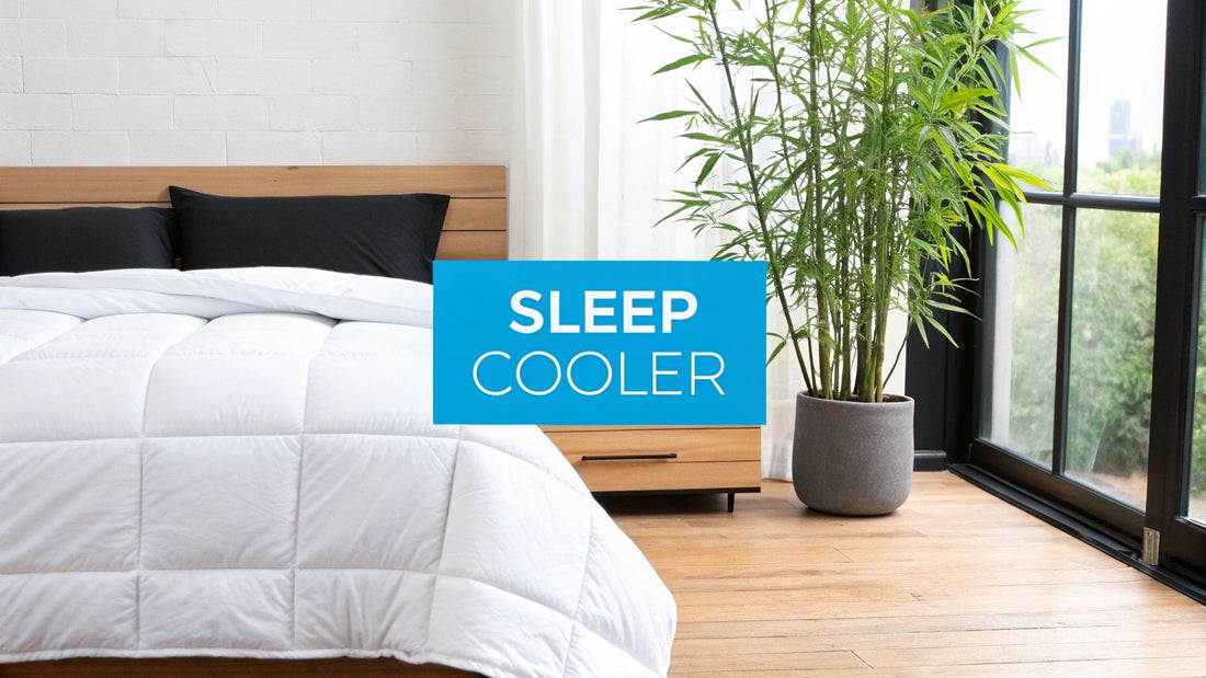 Sleep Cooler With Bamboo Comforter Sets