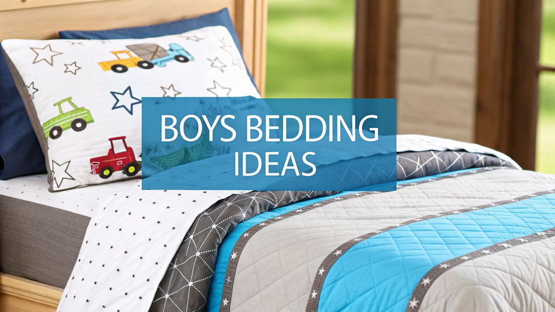 Creative Boys Bedding Ideas For Every Age And Style