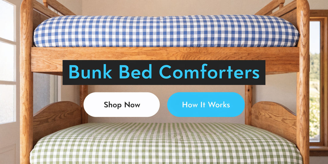 Bunk Bed Comforters: Sizes, Safety, & Cloudfit