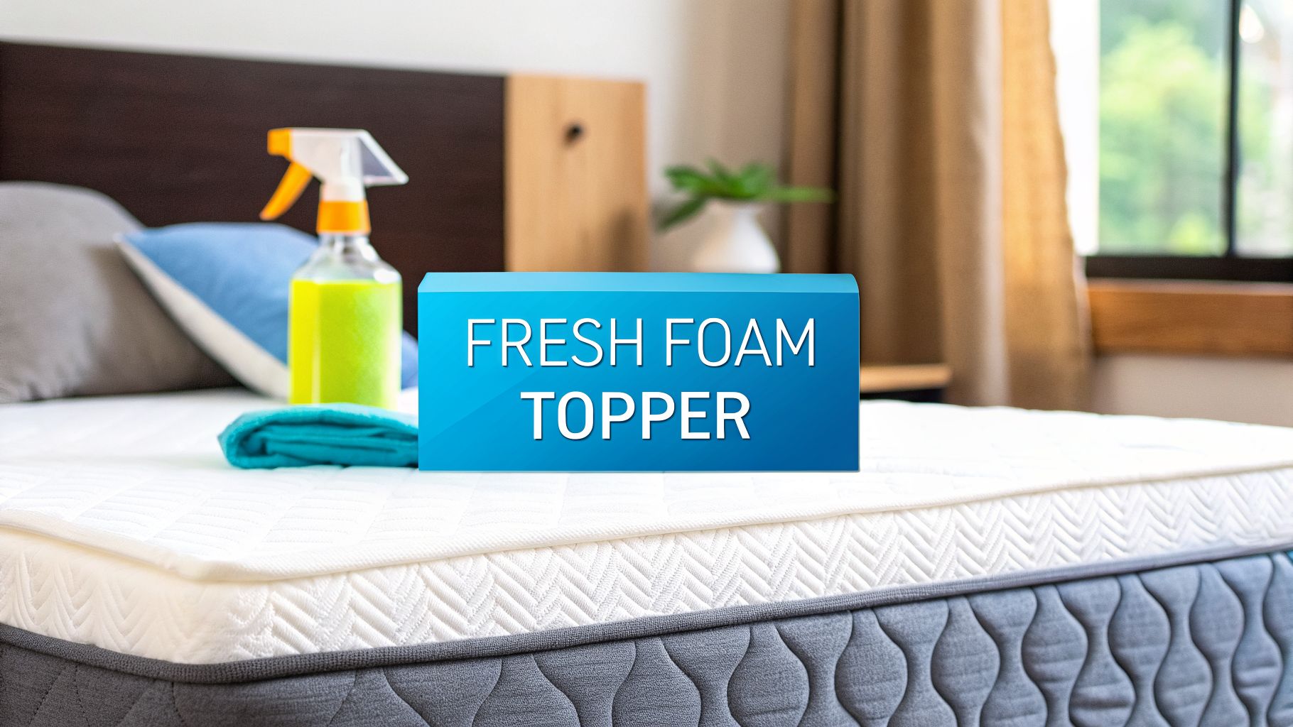 How Do You Clean Memory Foam Mattress Topper And Keep Your Bed Tidy ...