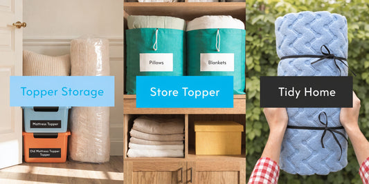 How To Store A Mattress Topper The Right Way For A Tidy Home