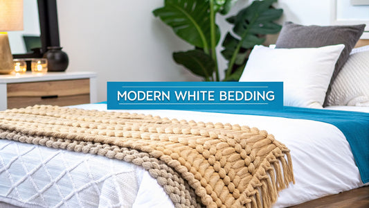 Modern White Bedding Ideas For A Serene Home