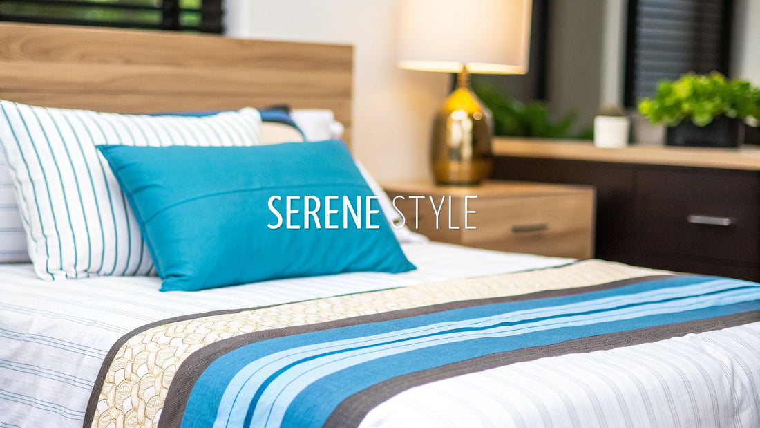Navy Blue And White Bed Linens: Serene Style For Your Bedroom