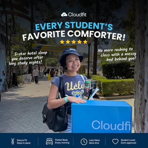 Why Every Dorm Room Needs a Cloudfit Fitted Comforter: The Ultimate Back-to-School Essential