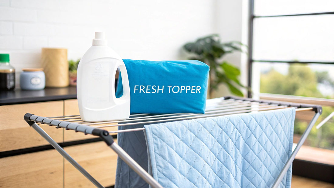 How To Wash A Mattress Topper For A Fresher, Cleaner Bed